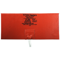 Titan Fuel Filter Heater Pad – 12V DC – 100W – 4″ × 12″